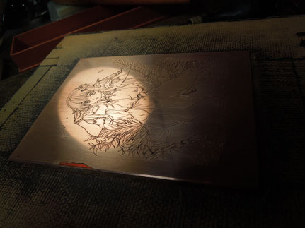 銅版画 No141 (製版～刷り) - yyxhh980 ページ！