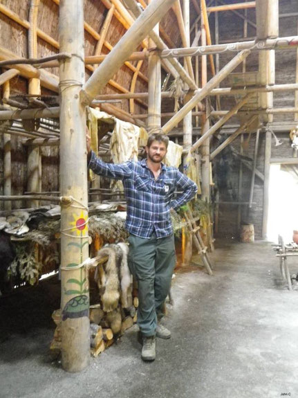 John c chez les Hurons au Canada ethnologie bushcraft