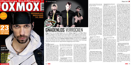 Sloppy Joe's Interview - Oxmox Hamburgs Stadtmagazin 2021