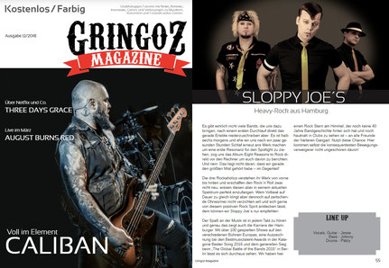 Sloppy Joe's Review - Gringoz Magazine 2018