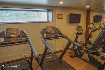 MS Anna Katharina Fitnessraum