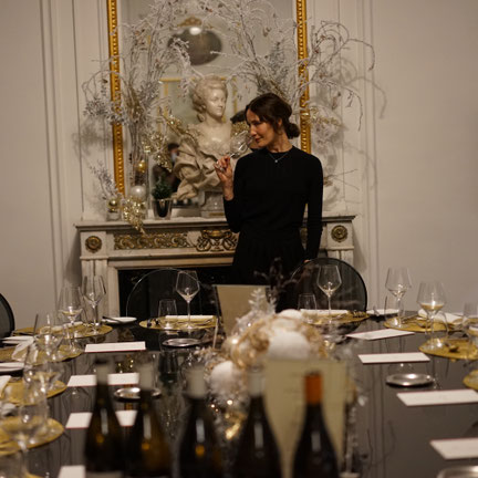 Diner vin a l'hotel Vernet par Sophie Roule