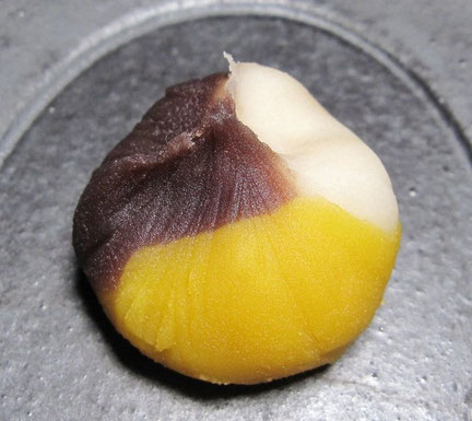 今關鷲人　野菊と果実　レゾネより　状態良好 Satsuma ware cup and saucer with design of butterflies and