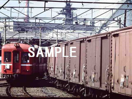 静岡の私鉄　岳南鉄道 首都圏 1970年　昭和50年代の鉄道写真　ネットオークション　通販　デジタル画像　吊り掛け　電車 旧型車