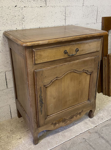 Artisan Cannes Mougins commode chêne blanchi