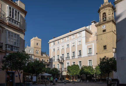 Bild: Placa San Francesco in Cádiz