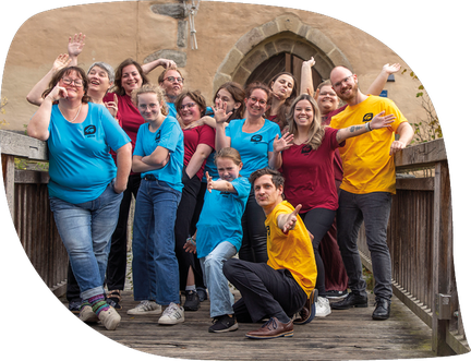 Johannes Zange, Kirsten Fürstenberger, Moni Hartl, Sabine Hrach, Michaela Klemmt, Thomas Eder (v.l.)