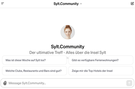 Sylt.Community Chat Bot 