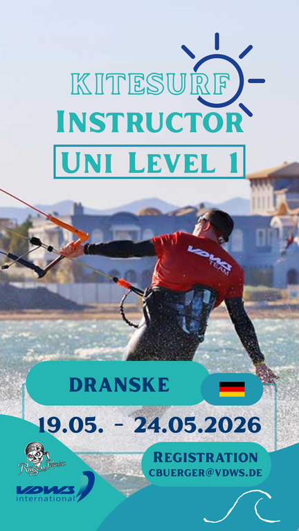 VDWS Kite Uni Instruktor Seminar Dranske, Rügen