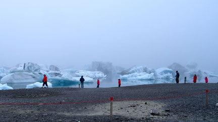 Les icebergs du Jokulsarlon