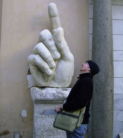 History teacher at a museum