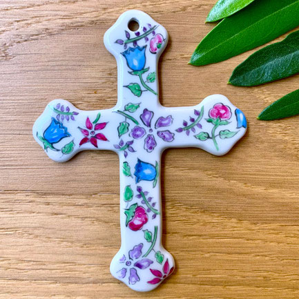 Croix murale liberty Violet