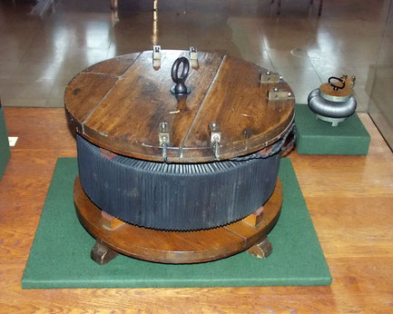 The prototype transformer is on display at the Széchenyi István Memorial Exhibition, Nagycenk, Hungary