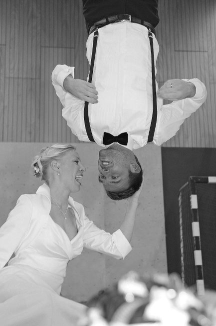 Spiderman aussergewöhnliche Hochzeitsfotos - Fotograf für Hochzeit in Enger