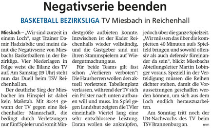 Artikel im Miesbacher Merkur am 1. Februar 2025 - Zum Vergrößern klicken