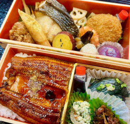 特選!!銀だら西京焼きうな重弁当(特製二段重)　お写真はイメージです。