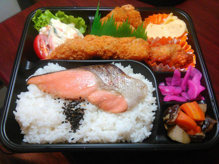 中国語学留学　大連　日本式弁当