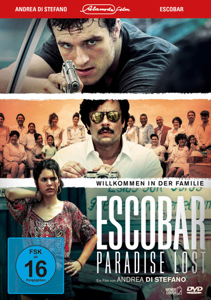 Escobar Paradise Lost DVD - Josh Hutcherson - Benicio Del Toro - Alamode - kulturmaterial - Fan Artikel Gewinnspiel