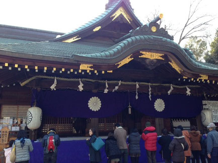 大國 魂 神社 初詣