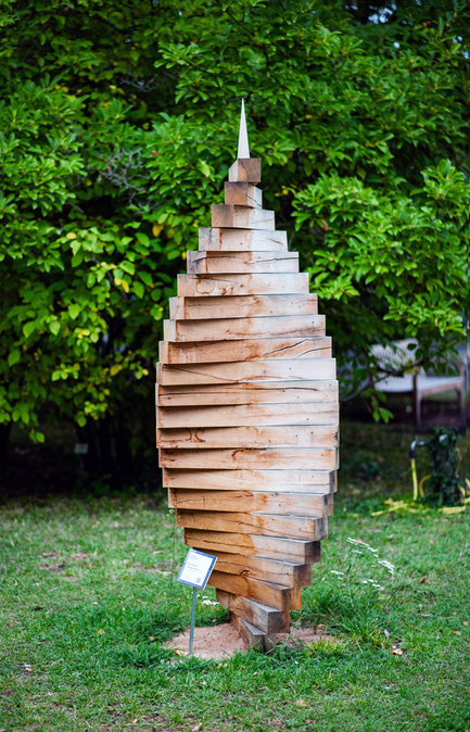 Die „Lebendige Spirale“ 2025 von Daniel Böttcher, Foto: Mim Schneider
