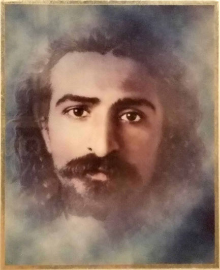 Colourized image of Meher Baba