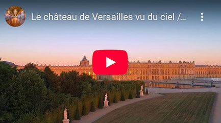 Versailles vu du ciel en video