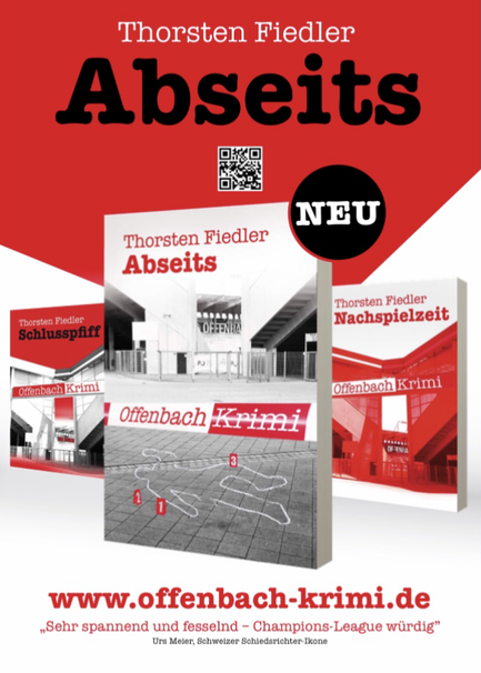 ABSEITS: neuester Fussballkrimi von Thorsten Fiedler