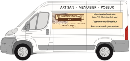 Menuiserie evronnaise lamy, sur evron et ses environs