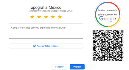 reseña para topografia mexico