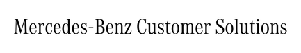 Mercedes-Benz Customer Solutions