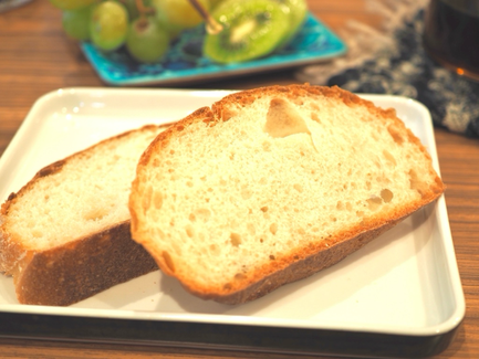 バター不使用のカンパーニュ