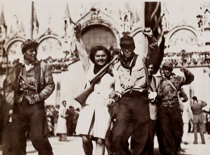 Den antifascistiske bevægelse "Resistenza Italiana"