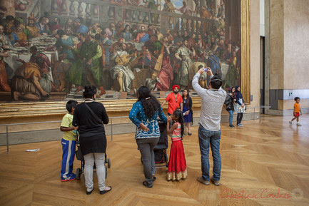 Les Noces de Cana, Véronèse, Salle de la Joconde, Musée du Louvre