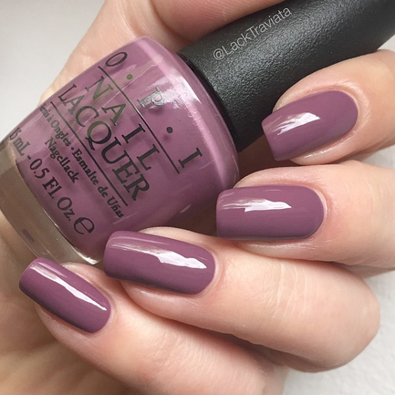 Swatch OPI I'm Feeling Sashy