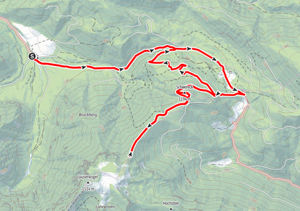 Schwereck, Almtal, Schindlbach, Salzkammergut, Wanderung, Oberösterreich
