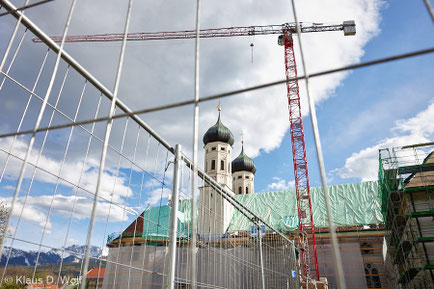 Architekturfotograf München: Baustellendokumentation Benediktbeuern