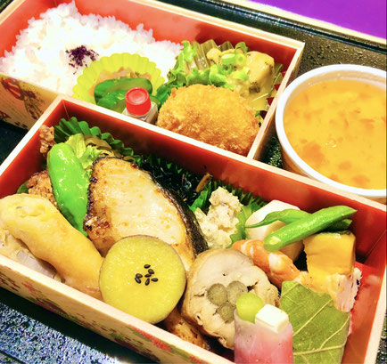 【 当店名物!! 】特選!!銀だら弁当(特製二段重)　お写真はイメージです