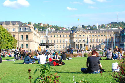 Stuttgart top things to do - Palace Square - Copyright  Stephen Bugno