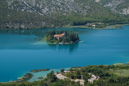 Sibenik top things to do - Visovac Monastery - Marz88