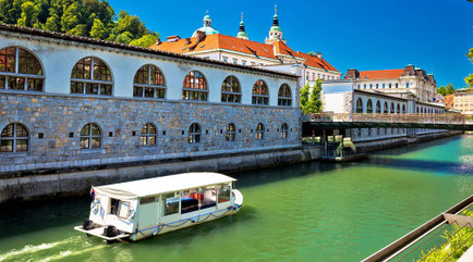 Ljubljana top things to do - Ljubljana River and its Bridges