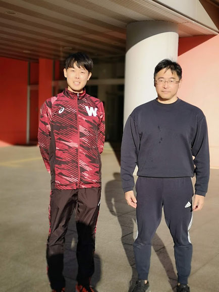 鶴丸高校→早稲田大学 山口賢助選手