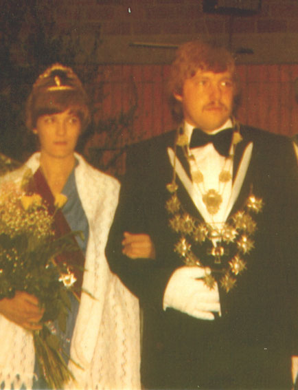 40 jähriges Jubelkönigspaar Franz-Josef und Annegret Schüttler