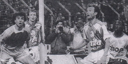 abgebildet: Ivan Hasek und Frank Leboeuf