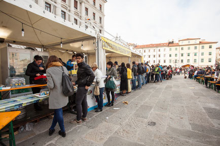 Direi che il pesce ha vinto sugli altri sapori della Barcolana !