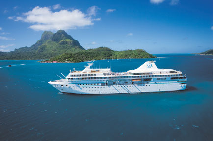 Paul Gauguin vor Bora Bora