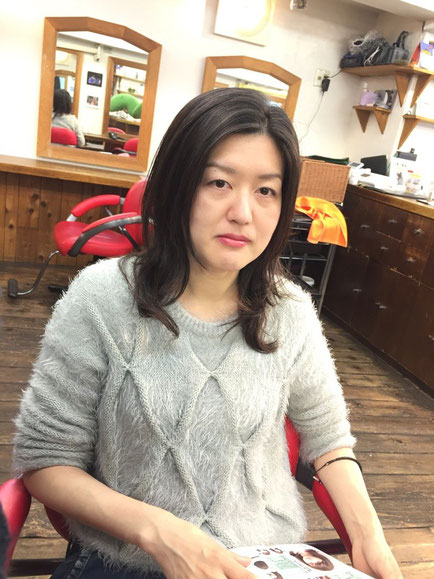 横浜・日吉・菊名・美容室☆女性の笑顔を作る専門家☆美容家 奥条勇紀 デジパーで愛されモテ髪ヘアーに・・・セットのコツは床に平行にモミモミ