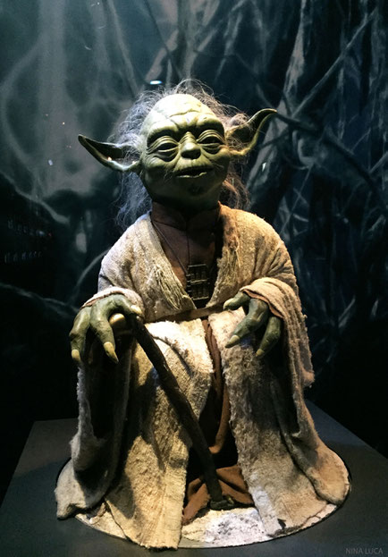 image: nina luca, star wars, star wars identities, star wars münchen, star wars exhibition, jedi, lightsaber, yoda, jedi master