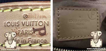 Authentic vs. Fake: Louis Vuitton Trademark Stamps - Academy by