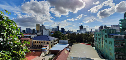 Les toits de Phnom Penh...