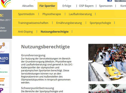 ein Olympiastützpunkt ist leider nicht für alle Spitzenathleten da